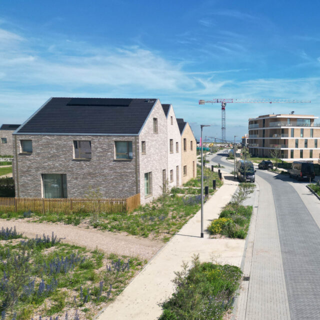 Gerealiseerde woningen in Waterzande