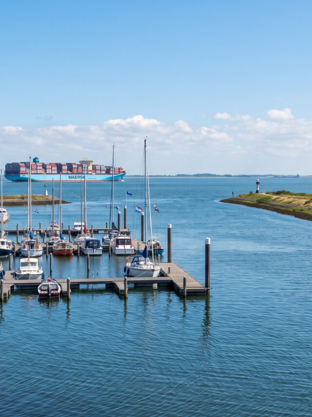 Impressie van de toekomstige jachthaven van Waterzande aan de Westerschelde