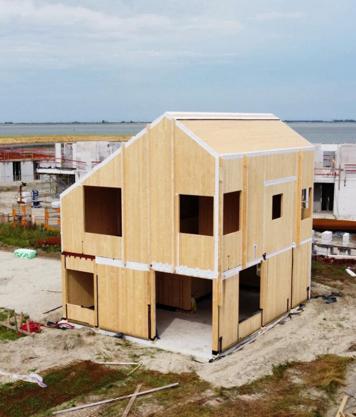 'Nieuw Zeeuws dorp krijgt houten huizen met golvende daken'